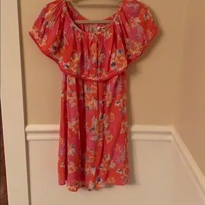 Girls billabong off the shoulder dress